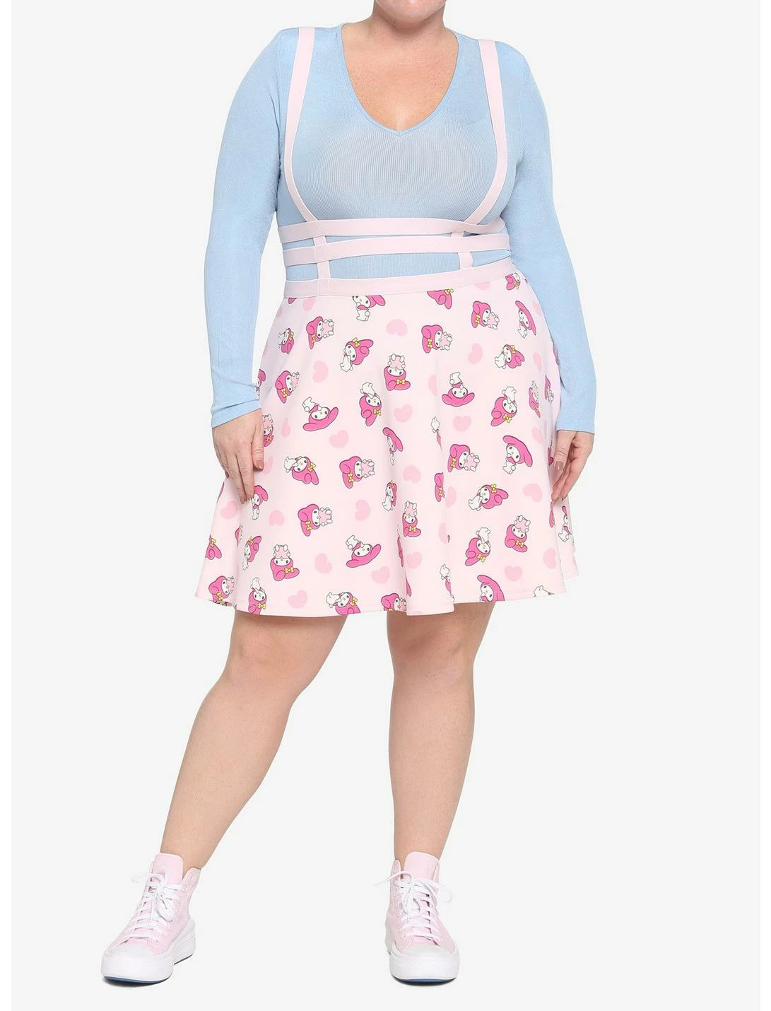 HUNIVERS My Melody Strappy Suspender Skirt Plus Size - Image 2