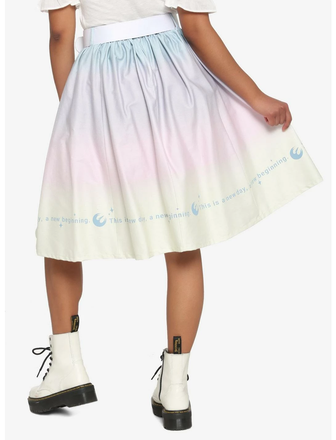 HUNIVERS Her Universe Star Wars Rebels Ombre Retro Skirt - Image 2