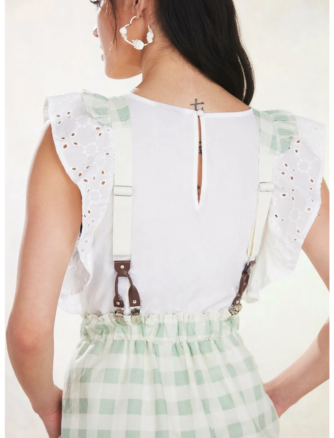 HUNIVERS Her Universe My Neighbor Totoro Gingham Pinafore Skirtall - Image 4