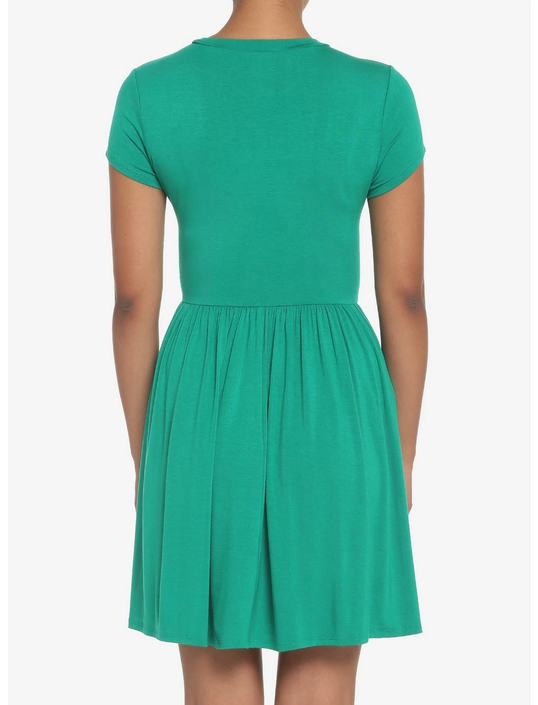 HUNIVERS Green Skater Dress - Image 3