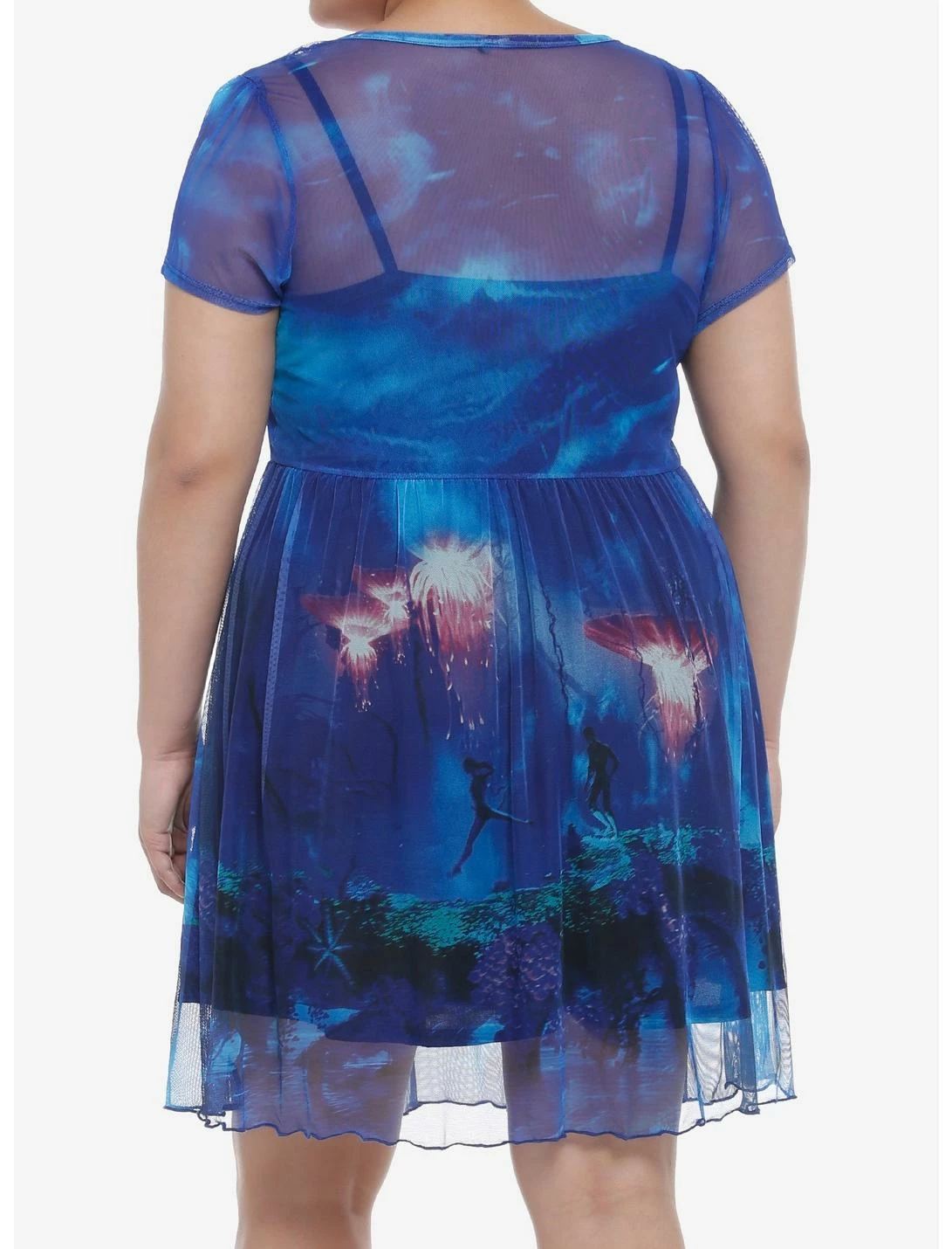 HUNIVERS Avatar: The Way Of Water Mesh Dress Plus Size - Image 3