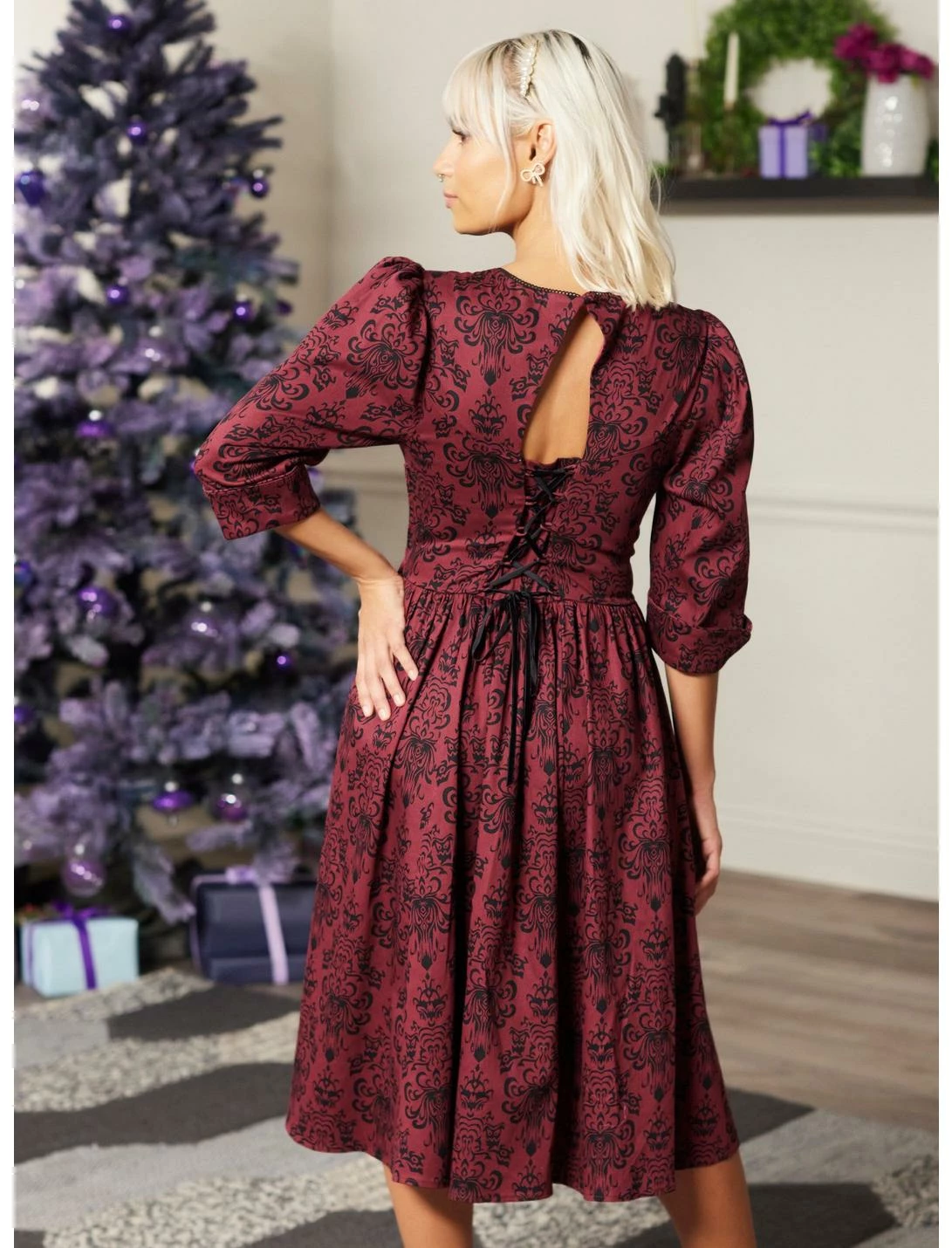 HUNIVERS Her Universe Disney The Haunted Mansion Retro Dress - Image 3