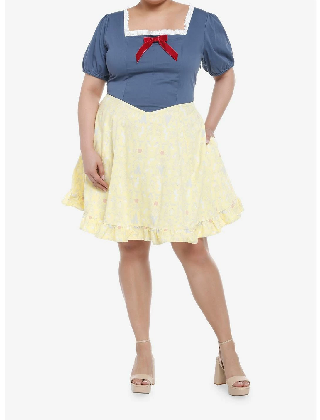 HUNIVERS Her Universe Disney Snow White And The Seven Dwarfs Sweetheart Dress Plus Size - Image 2