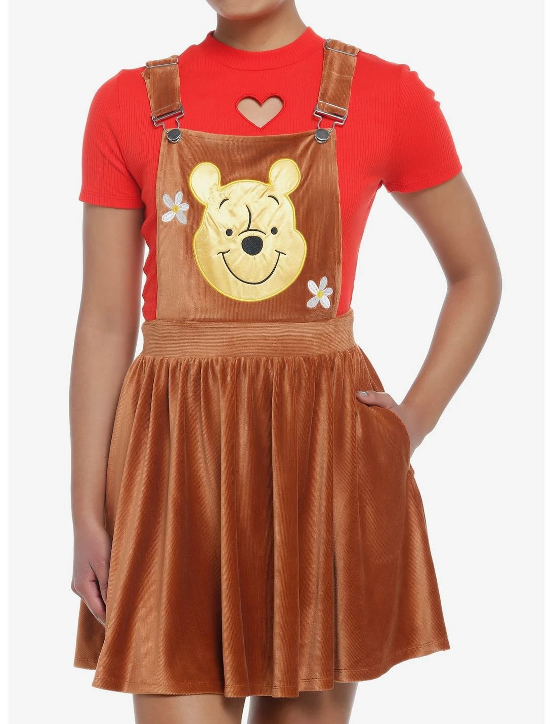 HUNIVERS Disney Winnie The Pooh Corduroy Skirtall