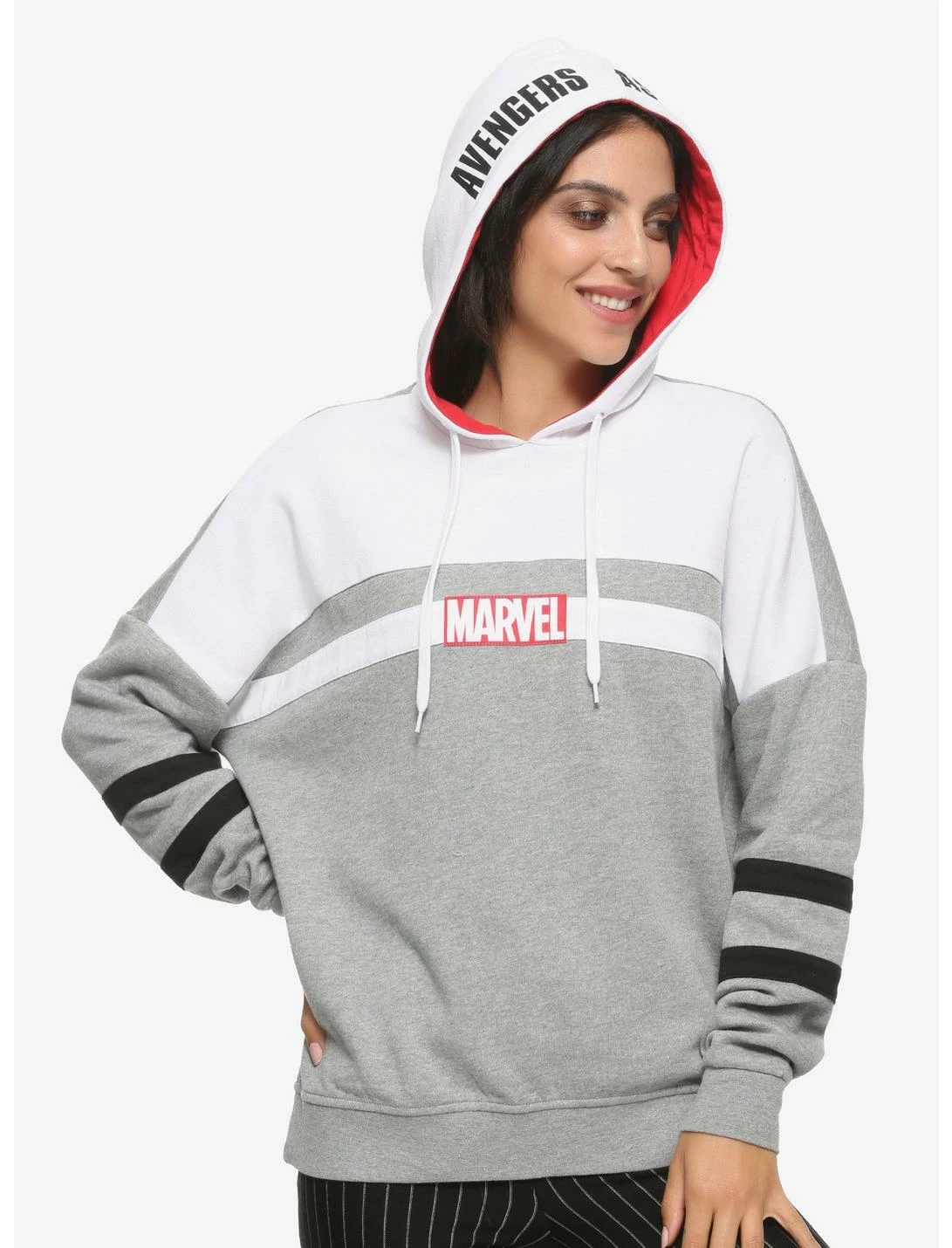HUNIVERS Her Universe Marvel Avengers Assemble Hoodie Her Universe Exclusive