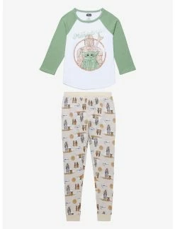 HUNIVERS Her Universe Star Wars The Mandalorian Thermal Pajama Set Plus Size