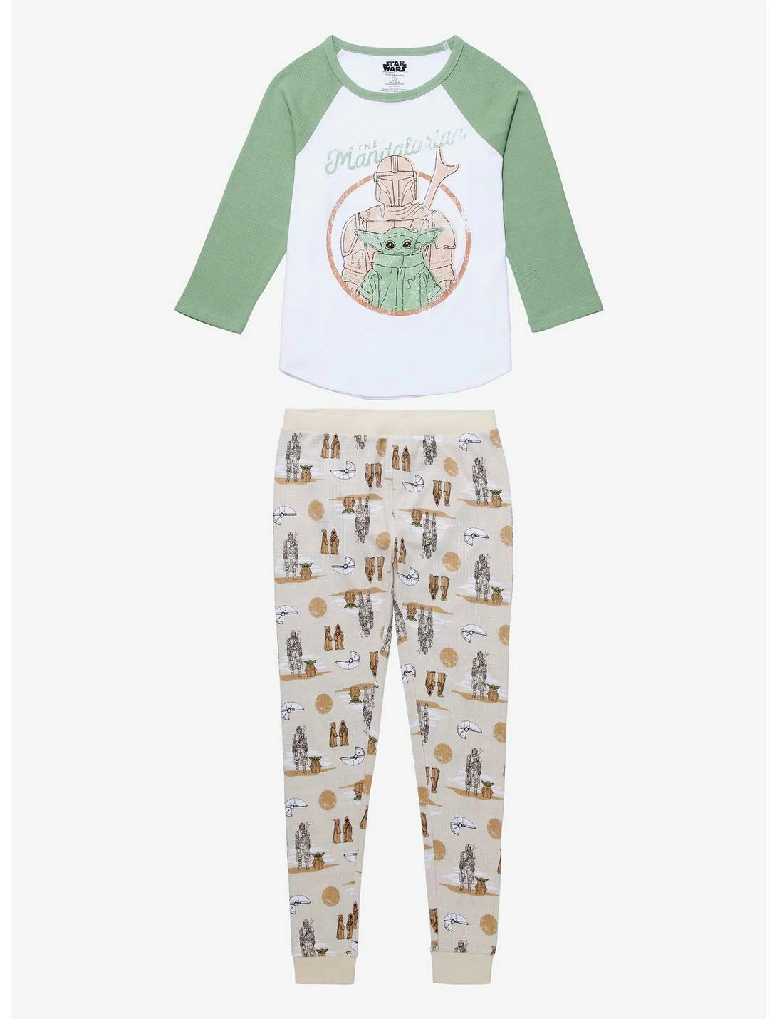 HUNIVERS Her Universe Star Wars The Mandalorian Thermal Pajama Set Plus Size