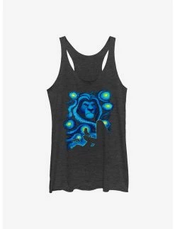 Null Disney The Lion King Starry Pridelands Womens Tank Top