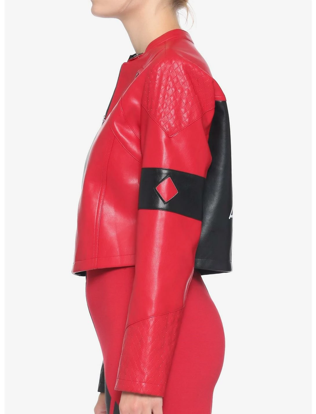 HUNIVERS DC Comics The Suicide Squad Harley Quinn Live Fast Die Clown Jacket - Image 5