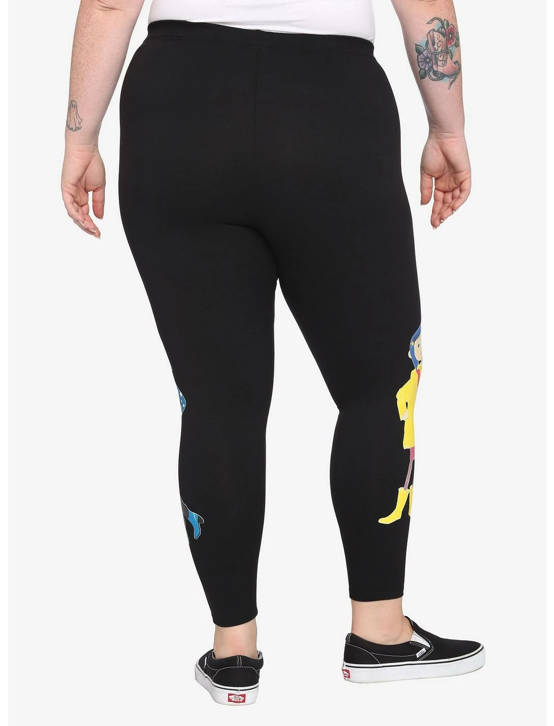 HUNIVERS Coraline Mirror Leggings Plus Size - Image 2