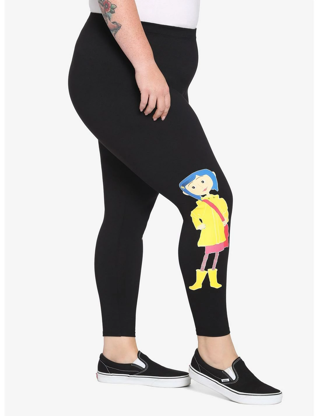 HUNIVERS Coraline Mirror Leggings Plus Size - Image 3