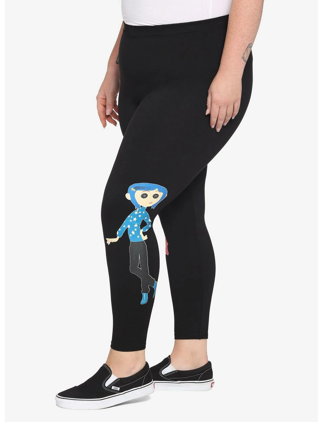 HUNIVERS Coraline Mirror Leggings Plus Size