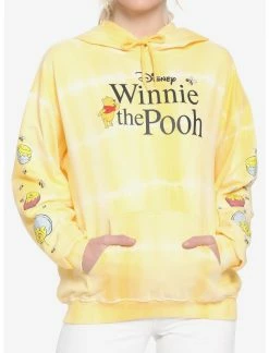 HUNIVERS Disney Winnie The Pooh Yellow Wash Honey Pot Hoodie