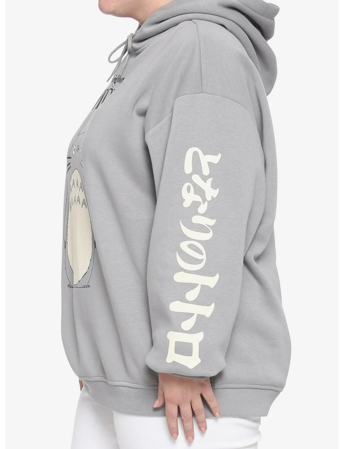 HUNIVERS Her Universe My Neighbor Totoro Logo Hoodie Plus Size - Image 4