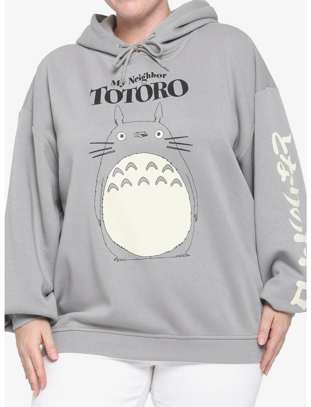 HUNIVERS Her Universe My Neighbor Totoro Logo Hoodie Plus Size