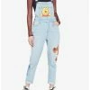 HUNIVERS Disney Winnie The Pooh Mom Jean Overalls