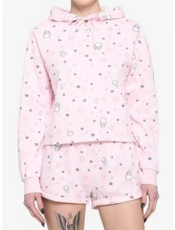 HUNIVERS Her Universe Studio Ghibli My Neighbor Totoro Cherry Blossom Crop Hoodie