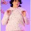 HUNIVERS Her Universe Studio Ghibli My Neighbor Totoro Cherry Blossom Crop Hoodie Plus Size