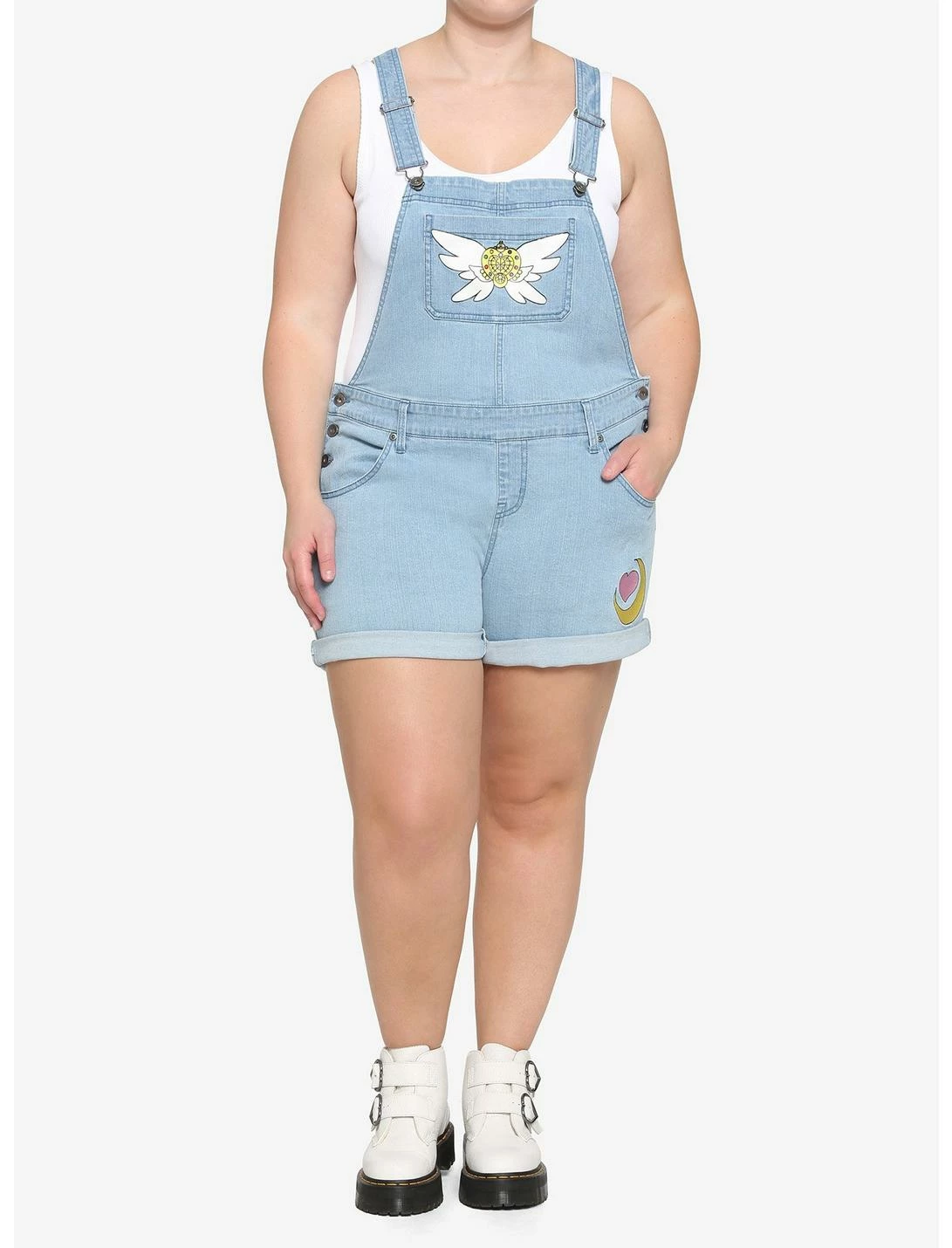HUNIVERS Pretty Guardian Sailor Moon Eternal Moon Article Shortalls Plus Size - Image 2