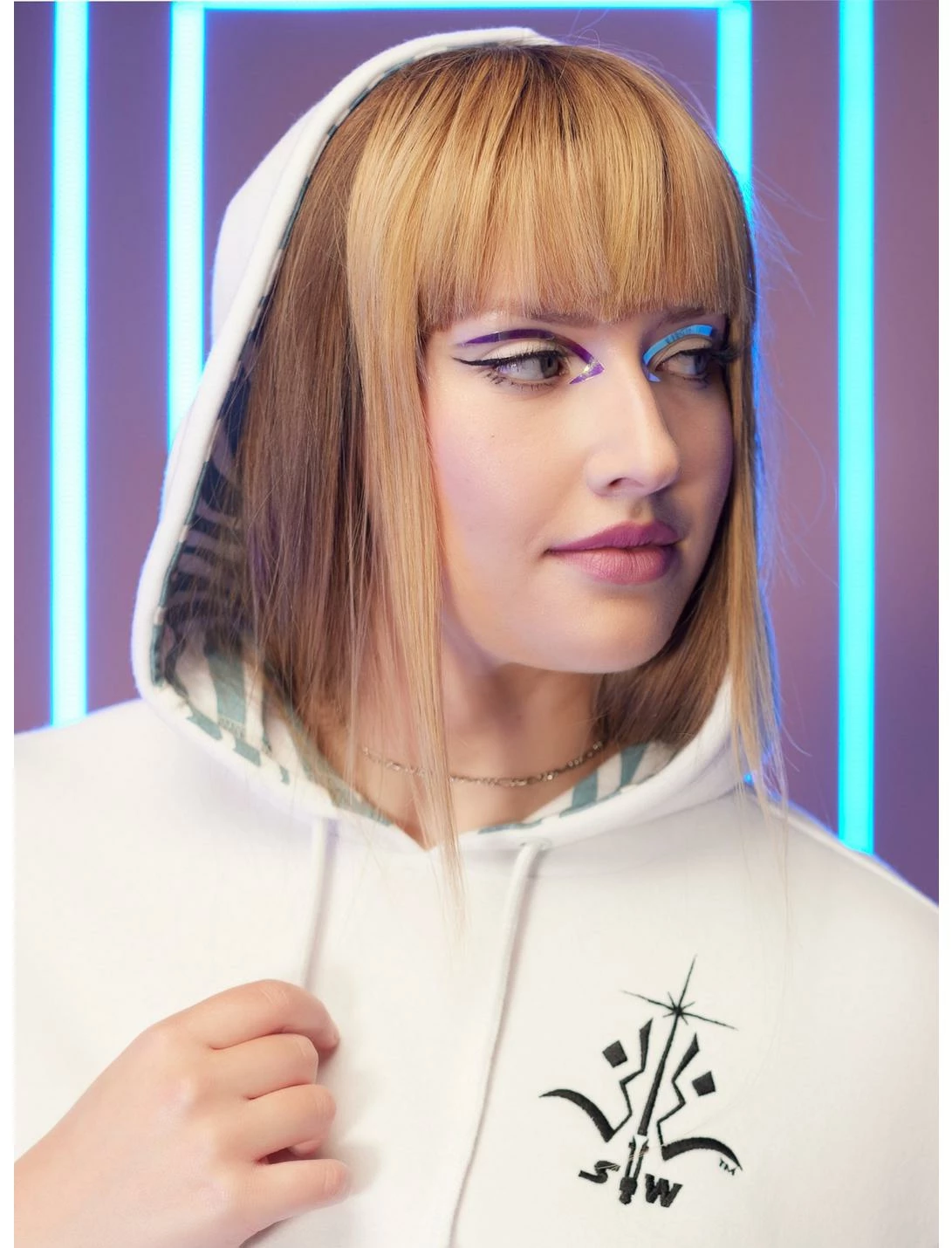 HUNIVERS Her Universe Star Wars Ahsoka Tano Hooded Cape Plus Size - Image 4