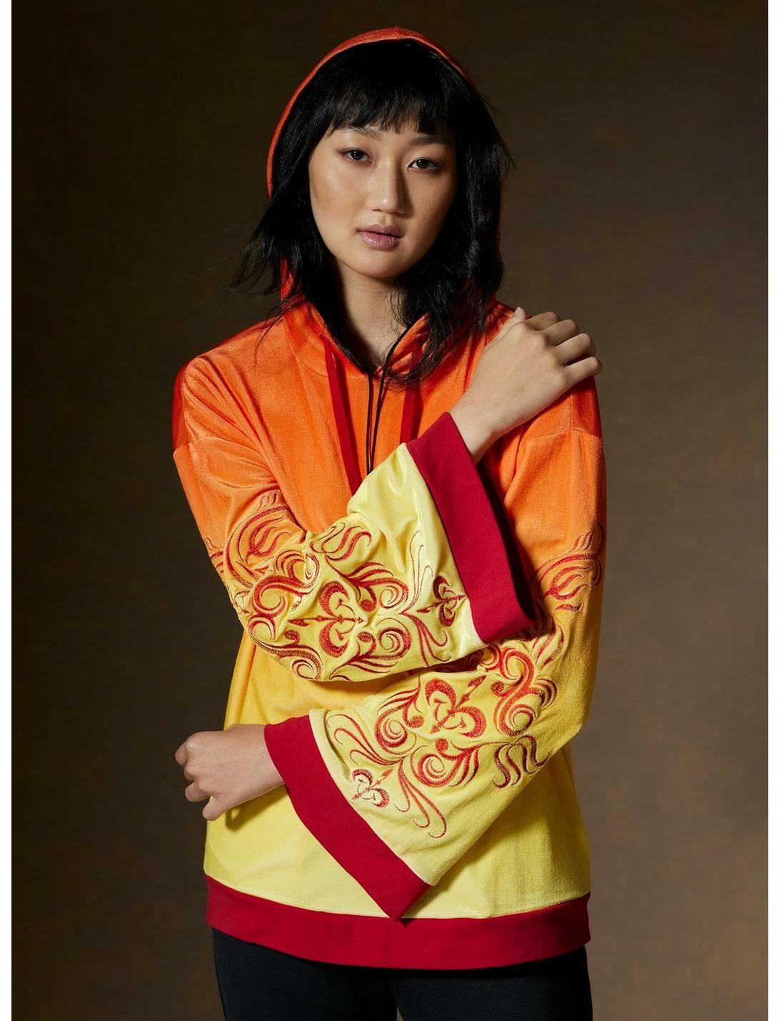 HUNIVERS Her Universe Star Wars Padme Handmaiden Bell Sleeve Hoodie - Image 4