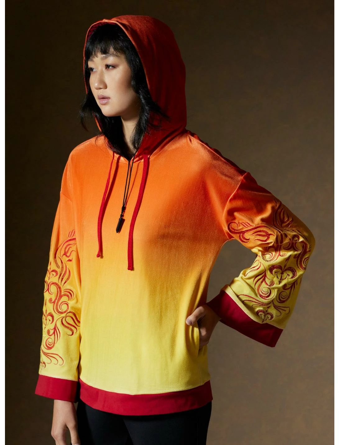 HUNIVERS Her Universe Star Wars Padme Handmaiden Bell Sleeve Hoodie