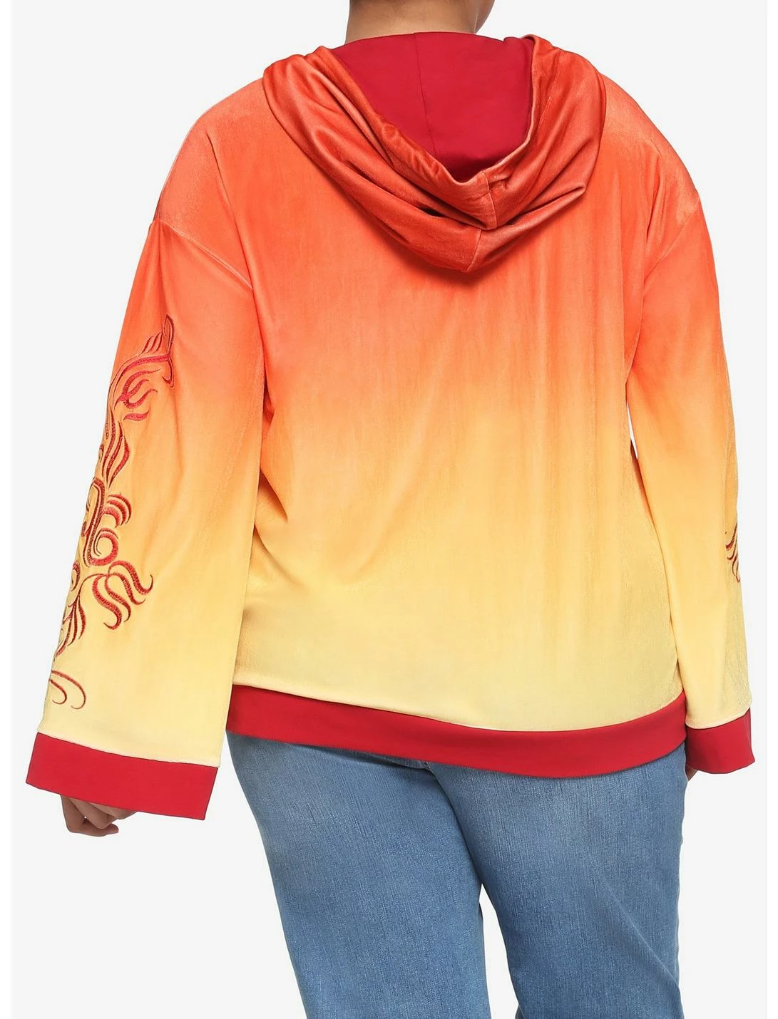 HUNIVERS Her Universe Star Wars Padme Handmaiden Bell Sleeve Hoodie Plus-Size - Image 3