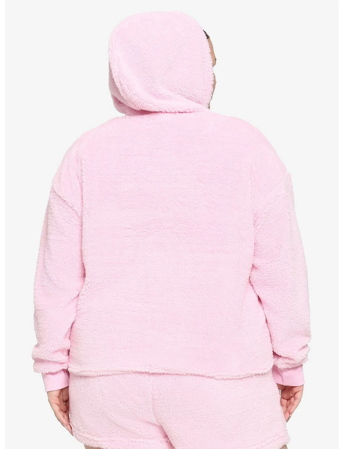 HUNIVERS Care Bears Tenderheart Bear Fuzzy Skimmer Hoodie Plus Size - Image 3