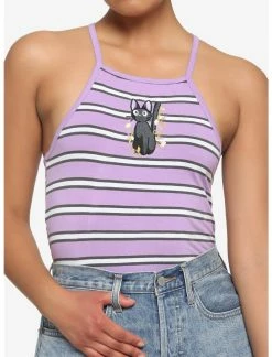 HUNIVERS Her Universe Studio Ghibli Kiki's Delivery Service Jiji Stripe Cami