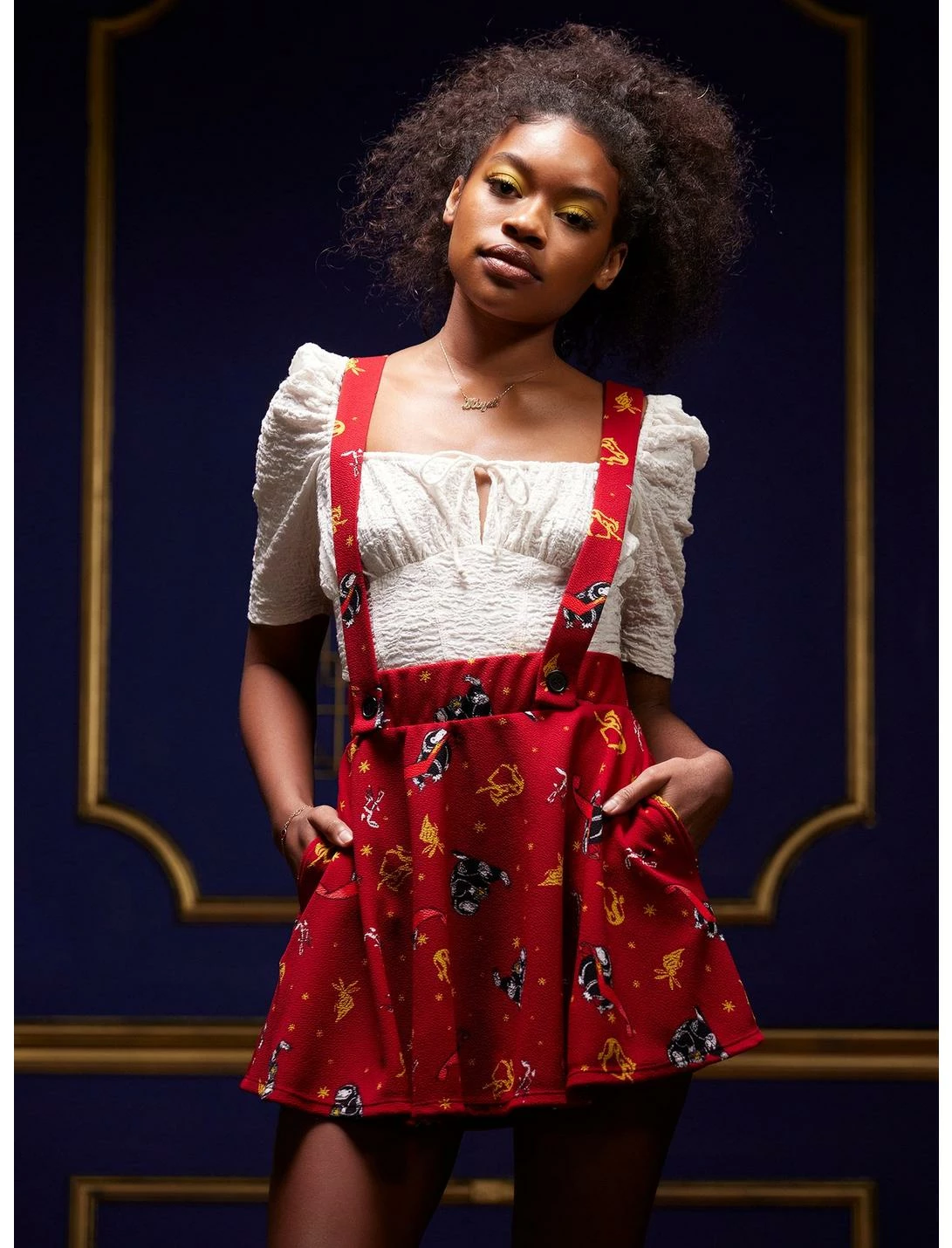 HUNIVERS Fantastic Beasts: The Secrets Of Dumbledore Niffler Suspender Skirt