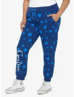 HUNIVERS Coraline Star Girls Jogger Sweatpants Plus Size
