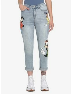 HUNIVERS Disney A Goofy Movie Character Mom Jeans