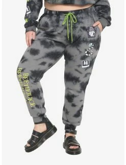 HUNIVERS Beetlejuice Icons Tie-Dye Sweatpants Plus Size