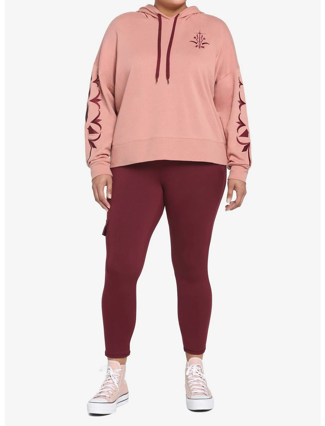 HUNIVERS Her Universe Star Wars Ahsoka Tano Embroidered Hoodie Plus Size - Image 2