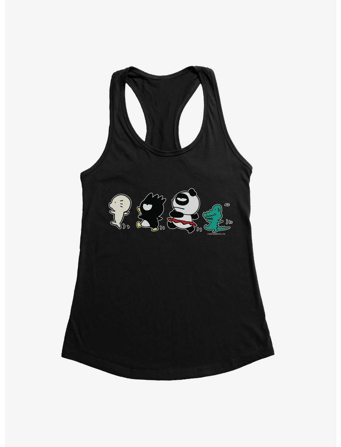 Null Badtz Maru With Pandaba, HanaMaru, Pochi March Womens Tank Top
