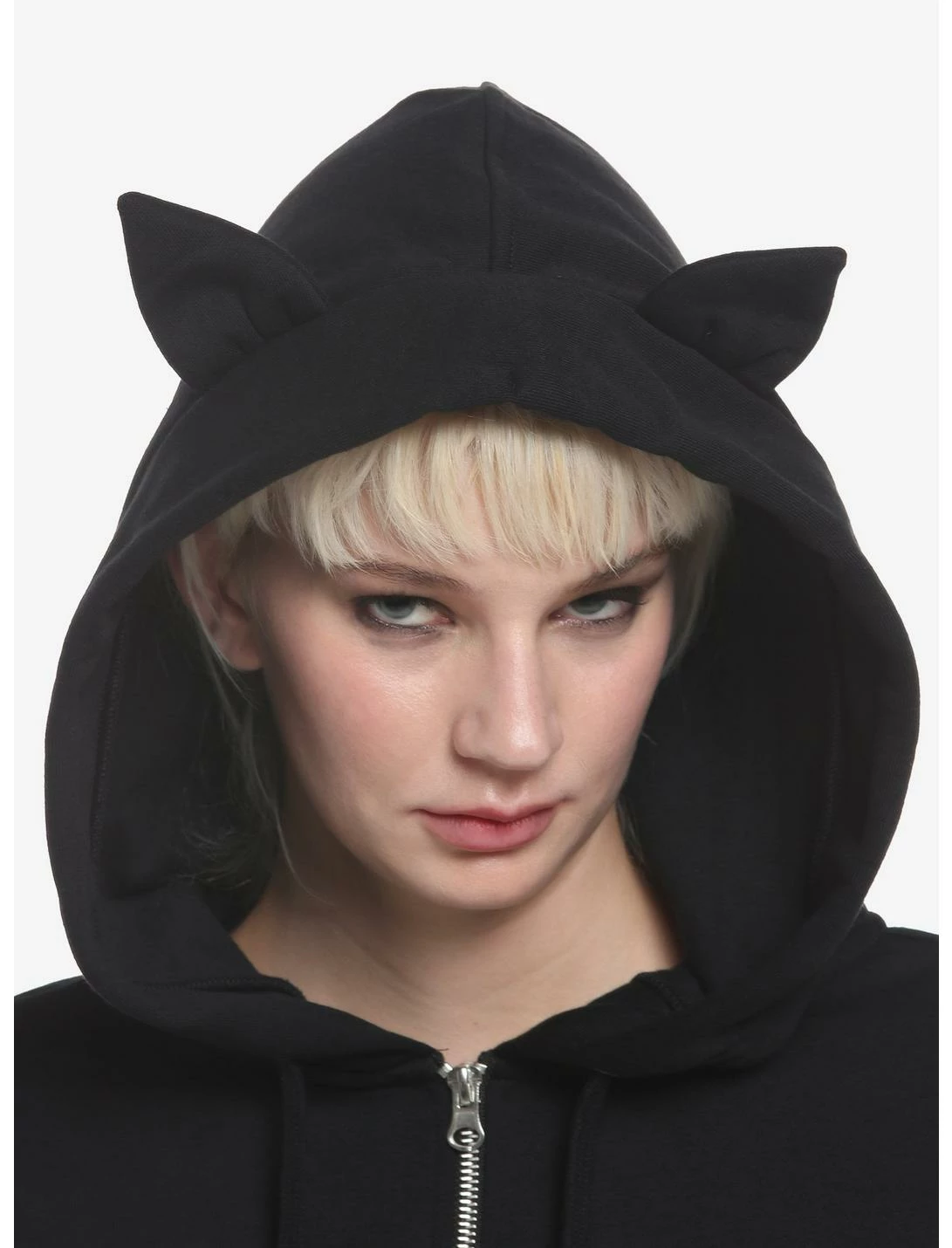 HUNIVERS Black Bat Wing Hoodie - Image 5