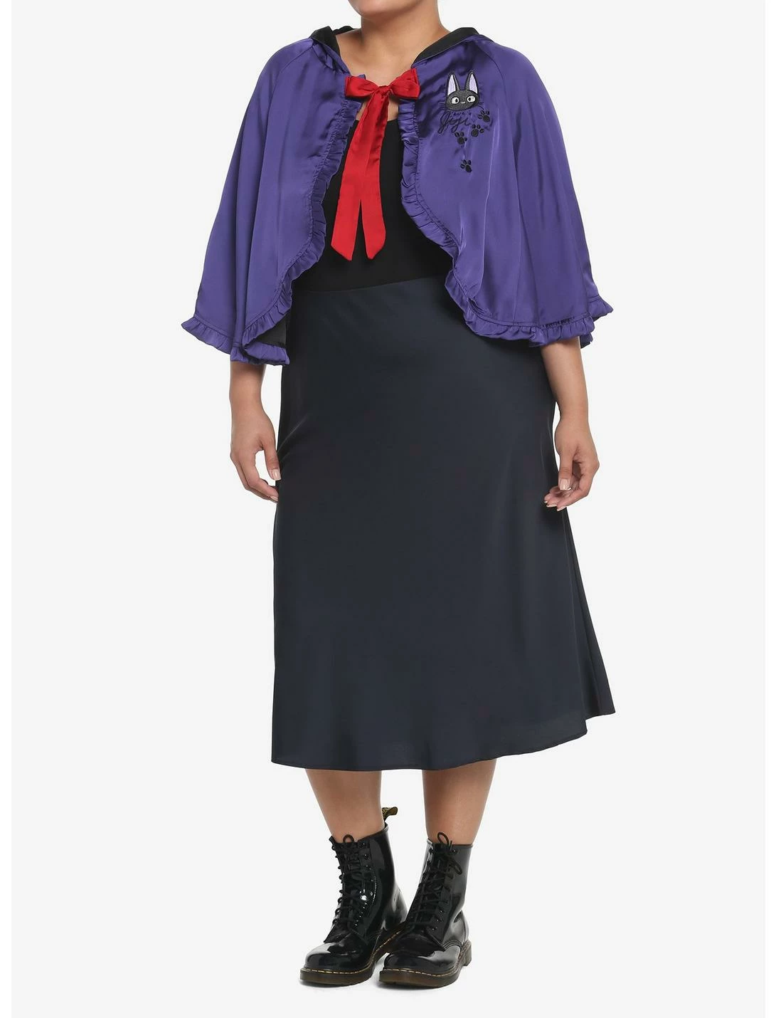 HUNIVERS Her Universe Studio Ghibli Kiki's Delivery Service Jiji Capelet Plus Size - Image 2