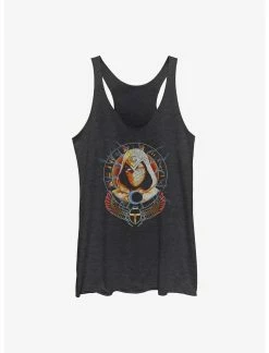 Null Marvel Moon Knight Scarab Moon Womens Tank Top