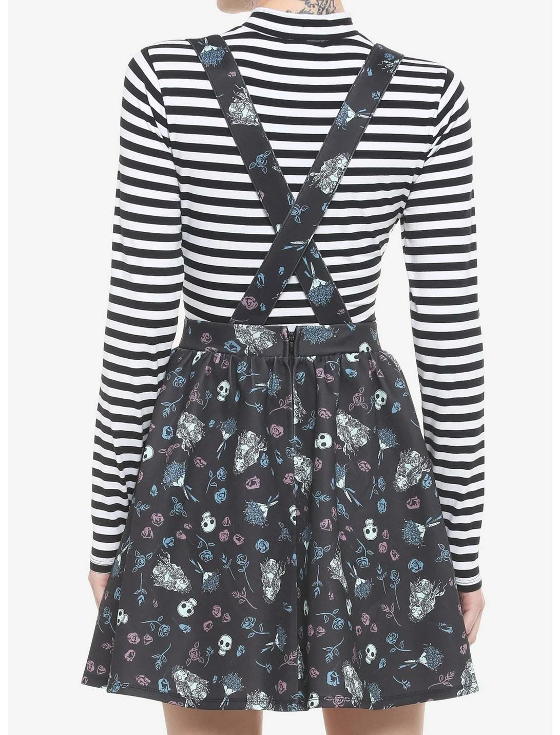 HUNIVERS Corpse Bride Icon Suspender Skirt - Image 3
