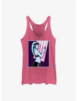 Null Star Wars Aayla Eighties Womens Tank Top
