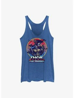 Null Marvel Thor: Love And Thunder Group Emblem Womens Tank Top