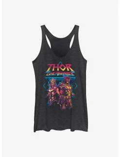 Null Marvel Thor: Love And Thunder Grunge Duo Womens Tank Top