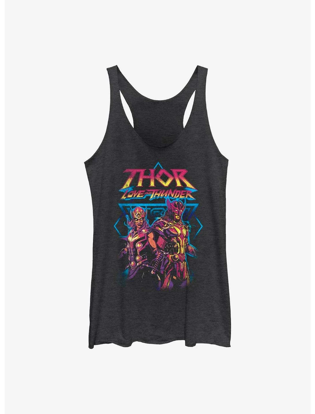 Null Marvel Thor: Love And Thunder Grunge Duo Womens Tank Top