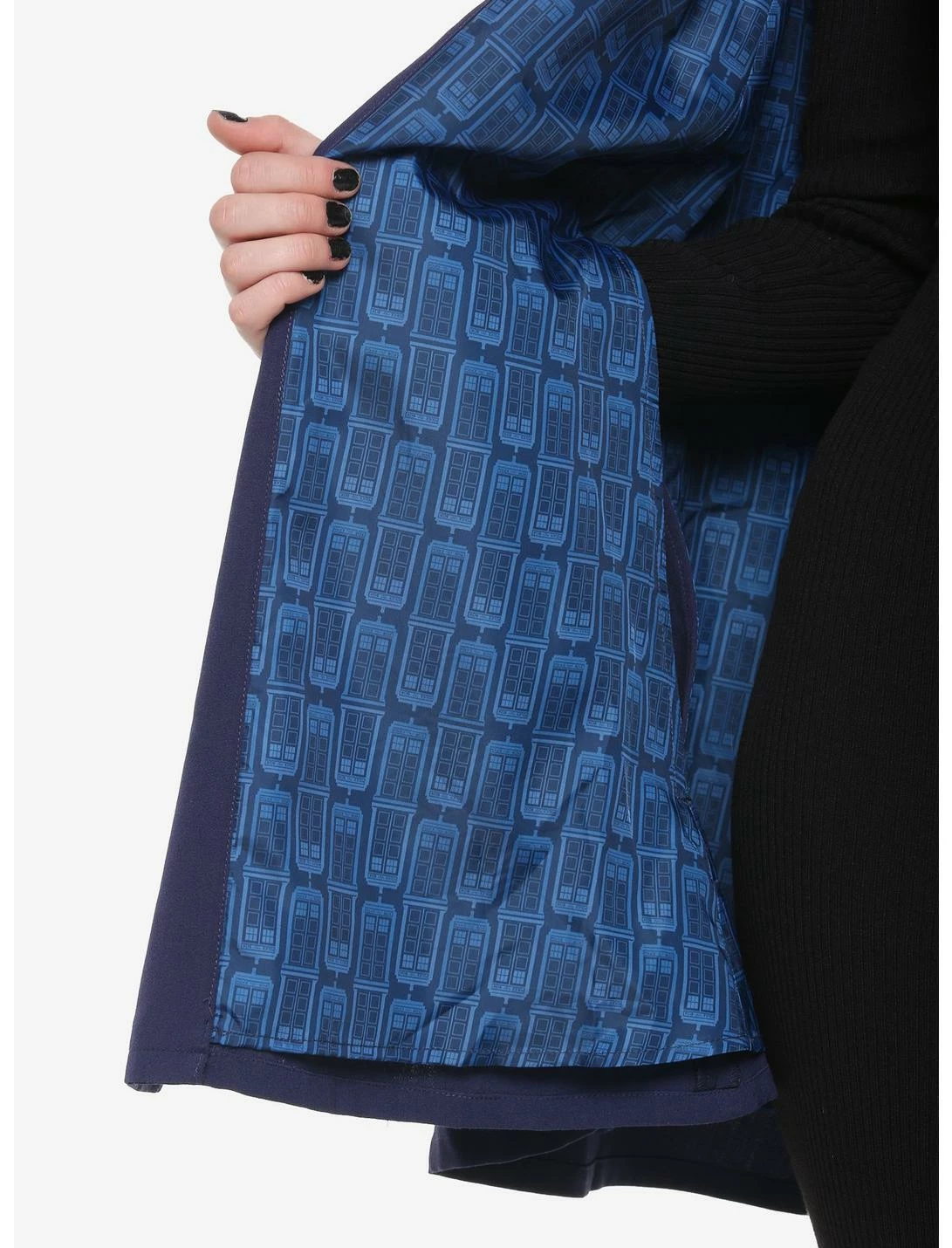 HUNIVERS Her Universe Doctor Who TARDIS Cape - Image 4