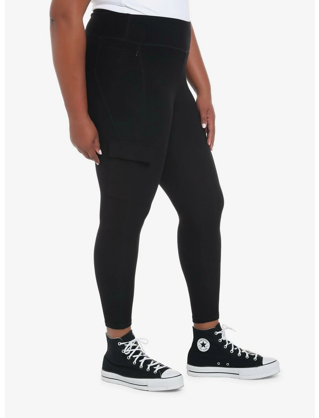 HUNIVERS Her Universe Star Wars Jedi Logo Leggings With Pockets Plus Size - Image 3