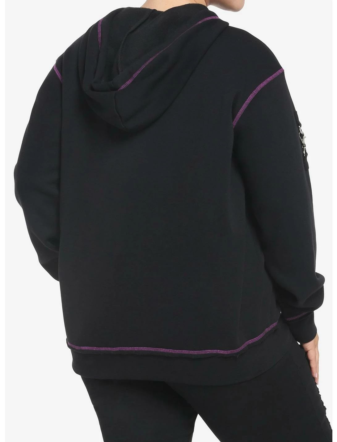 HUNIVERS Disney Villains Snow White And The Seven Dwarfs Just One Bite Hoodie Plus Size - Image 3