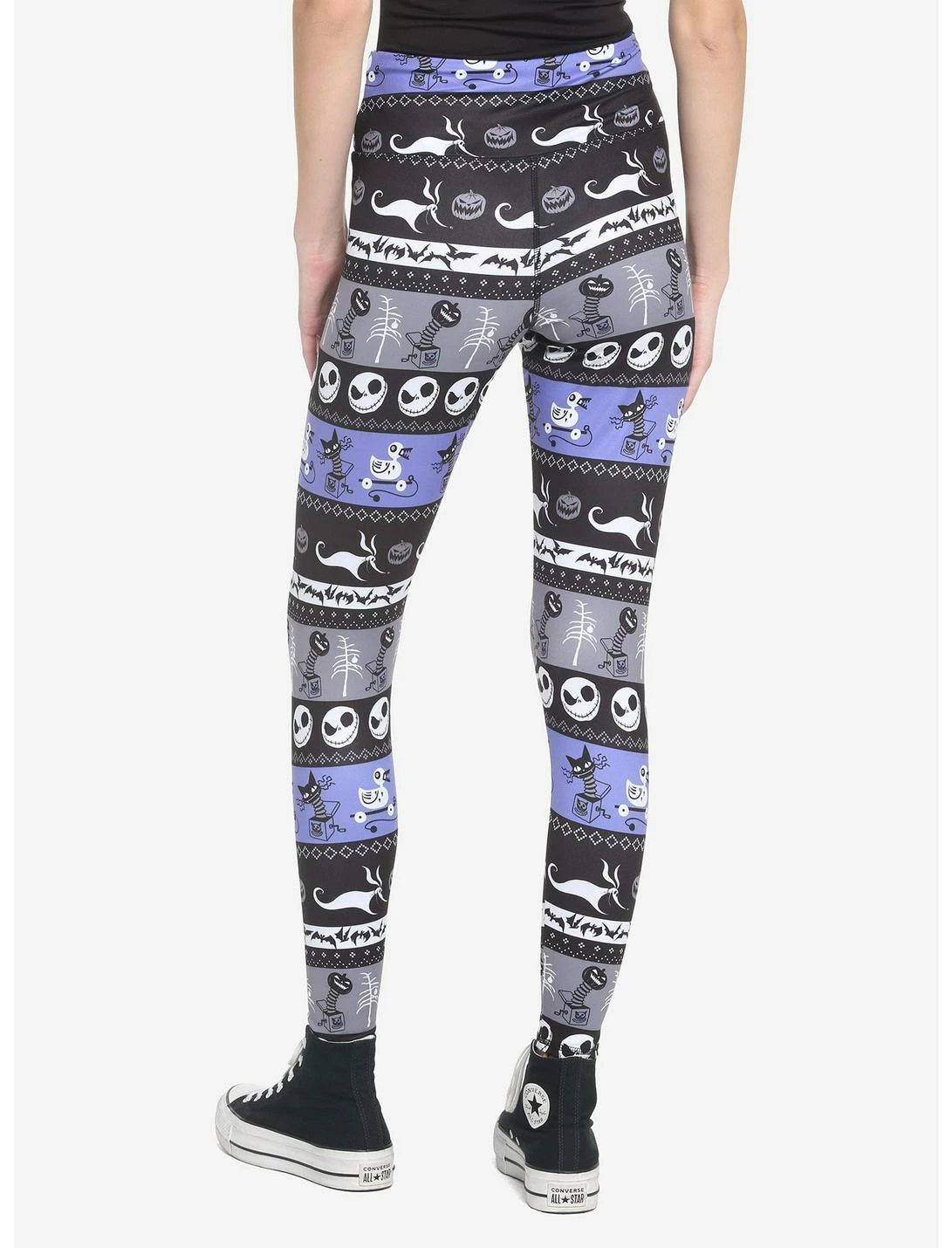 HUNIVERS The Nightmare Before Christmas Fair Isle Leggings - Image 2