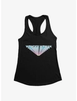 Null DC Comics Wonder Woman 1984 Layered Logo Light Women's Tank