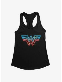 Null DC Comics Wonder Woman 1984 TV Logo Women's Tank
