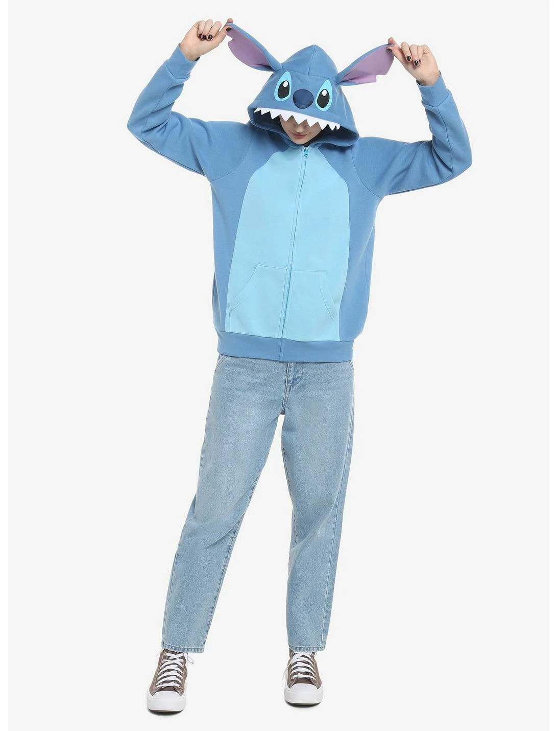 HUNIVERS Disney Lilo & Stich Ears Hoodie - Image 2